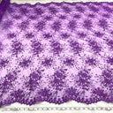 Embroidered Floral Lace Mesh