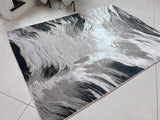 Color-Shift Foldable Flat Weave Area Rug Polypropylene Polyester Fabric - Shifting Hues Design, Indoor Outdoor, KV67, 7'9" X 10'2" (1 Unit)