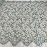 Beaded 3D Floral Lace Fabric