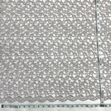 Embroidered Lace Fabric Blush 55" Polyester Net Mesh
