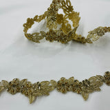 Beaded Corded Lace Trim