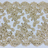 Beaded Corded Lace Trim