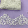 Embroidered Corded Lace Trim