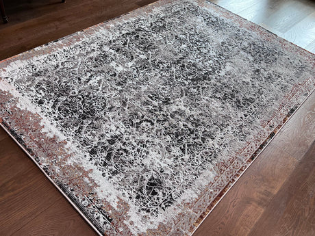 DEV311 Area Rug Fabric - Color-Shifting Flat Weave, Multicolor, Foldable, 5' 4" X 7' 8", 8' X 11", 10' X 13" (1 Unit)