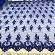 Beaded Corded Lace Fabric 53" Wide