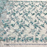 Beaded 3D Floral Lace Fabric 54" Wide