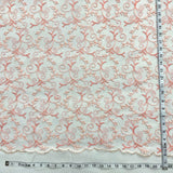 Embroidered Lace Mesh Floral
