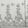 Beaded Corded Bridal Lace Mesh