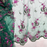 Beaded Embroidered Lace Mesh