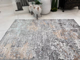 Dynamic Color-Shifting Foldable Flat Weave Area Rug - Multicolor Pattern, 5' 4" X 7' 8", 8' X 11", 10' X 13" (1 Piece)