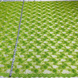 1 Yard Premium Beaded and Corded Lace Fabric Embroidered on Polyester Net Mesh