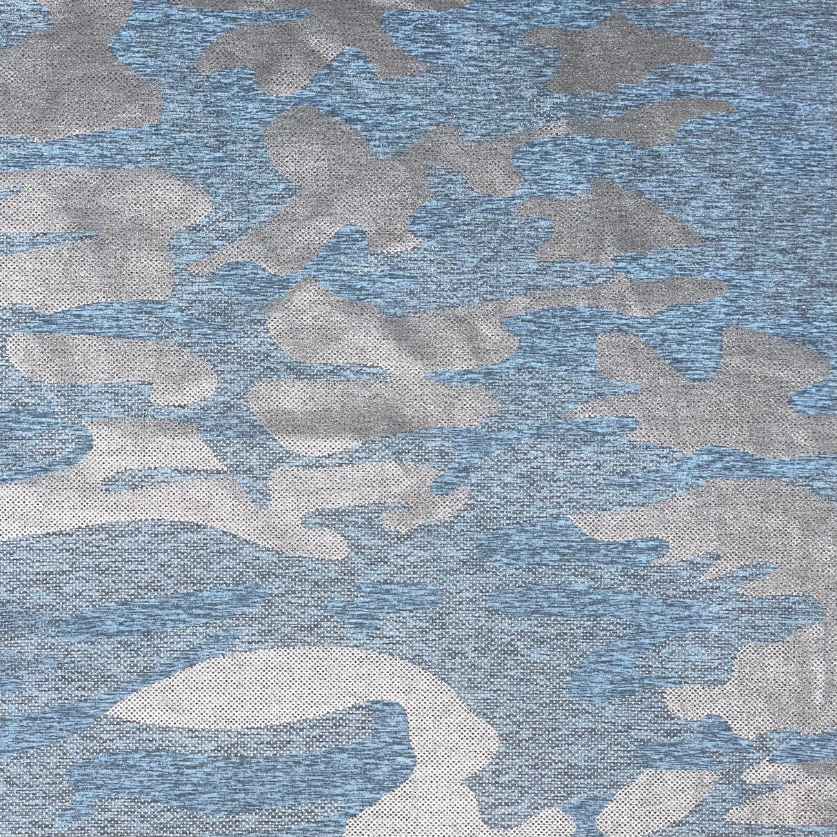GI Jane Foil Printed EcoDelish Spandex Fabric - Camouflage Foil Print, 58" Width (1 Yard)