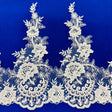 Beaded Corded Lace Trimming