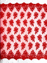 Camila Embroider Floral Damask Lace Fabric - Floral Damask, 54" Width (1 Yard)
