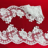 Beaded Floral Lace Trimming