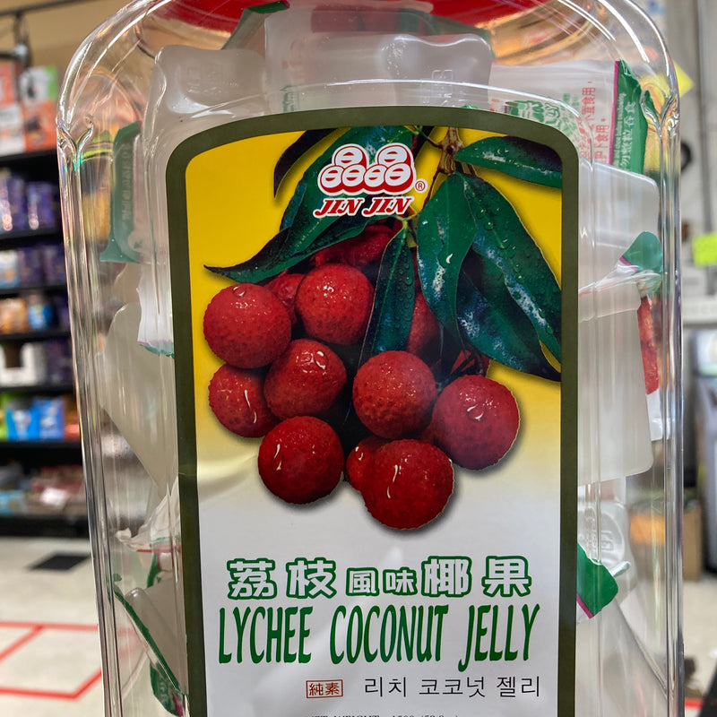 Lychee Coconut Jelly Snacks