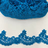 Corded Lace Trim Embroidered Net Mesh