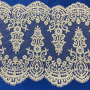 Polyester Lace Trimming Corded Double-Sided 13"
