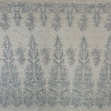 Beaded Embroidered Lace Fabric