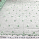 Beaded Embroidered Lace Mesh Fabric