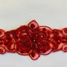 Beaded Corded Lace Trimming 2" Wide
