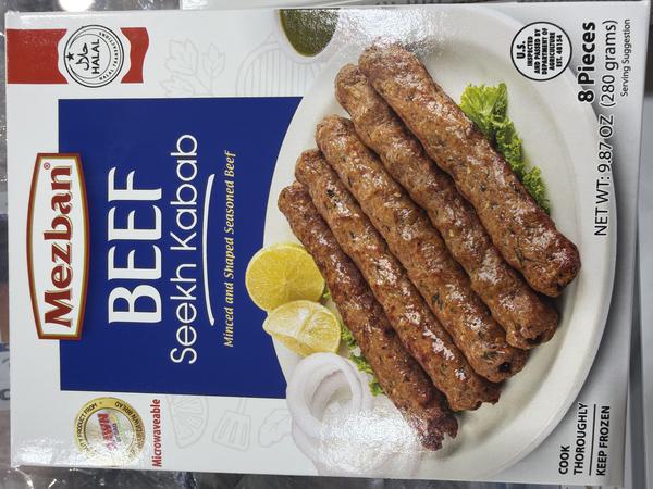 Mezban Beef Seekh Kebab 284Gm