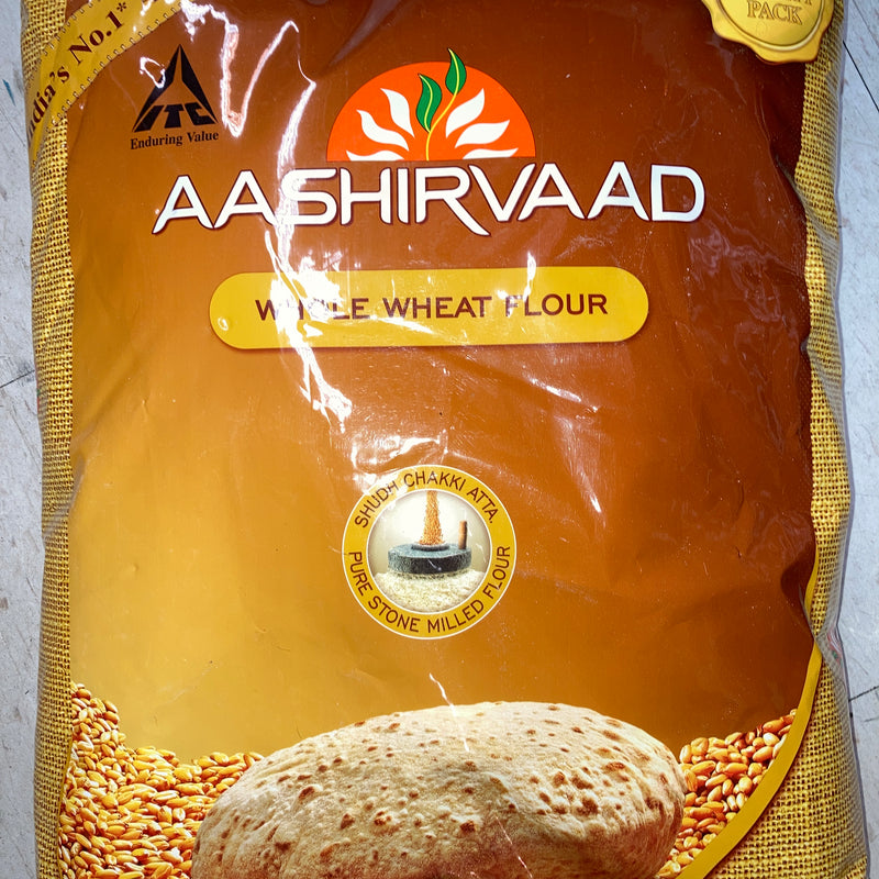 Aashirvaad Whole Wheat Flour 20Lb