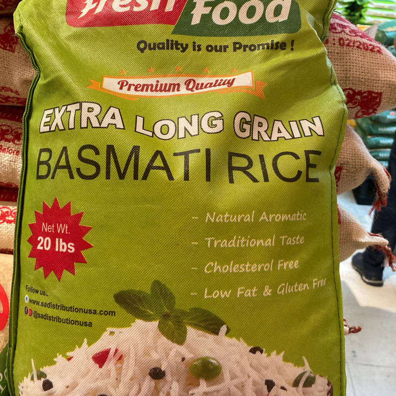 FRESH FOOD EXTRA LONG GRAIN BASMATI RICE