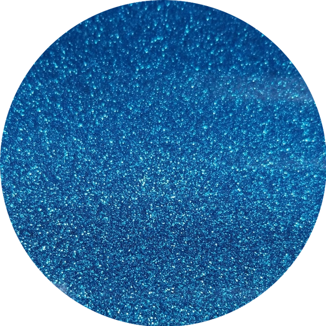 Glitter Heat Transfer Vinyl - Aqua, 20" H x 12" W (Foot)