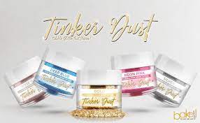 Bakell Tinker Dust food safe edible glitter 5g bottle (select your color)