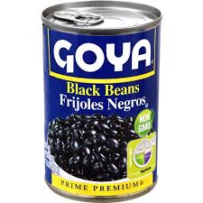 Goya Black Bean 15.5 Oz