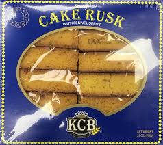 KCB Cake Rusk Fennel Seeds 25oz