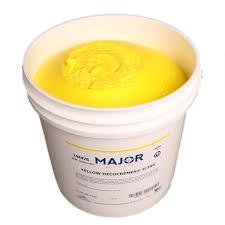 Major Bakery Solutions Yellow DecoCremes Buttercream Style Icing – Ready to Use – 3 lbs.