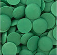Merckens Dark Green Chocolate Confectionery Wafers – 25 lb Wholesale Case
