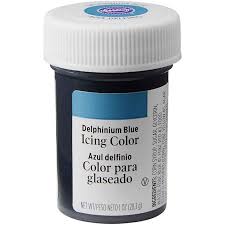 Wilton Delphinium Blue Gel Icing Color – 1 oz.