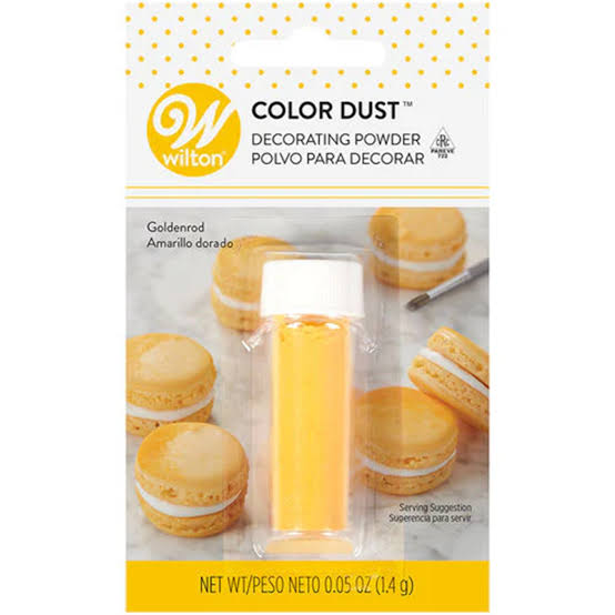 Wilton Goldenrod Color Dust – 0.05 oz.