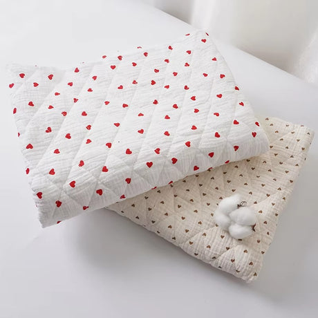 0.5m/1m/2m Thickened Pure Cotton Double-layer Crepe Quilted Cotton Fabric for Blanket Vest Children's Clothing DIY Sewing Fabric