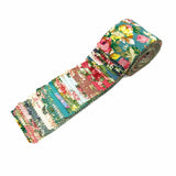 42 Jelly Roll Fabric 6.35 cm x 50 cm | Tampon Set - Jelly Roll for Quilting Various Fabrics - Pre-cut Cloth Quilt - Vintage Flow