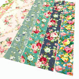 42 Jelly Roll Fabric 6.35 cm x 50 cm | Tampon Set - Jelly Roll for Quilting Various Fabrics - Pre-cut Cloth Quilt - Vintage Flow