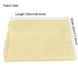 High Strength Yellow Kevlars Material, 200g Aramid Fiber Fabric, Anti-Stab Bulletproof Cloth for Protection, 30x100cm Wide