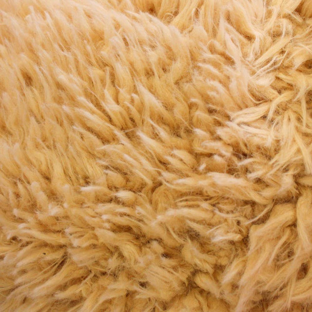 Curly Caramel Faux Fur Fabric,