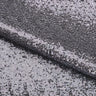 Imperial Stretch Mesh Sequin Fabric - Charcoal, 48" Width (1 Yard)