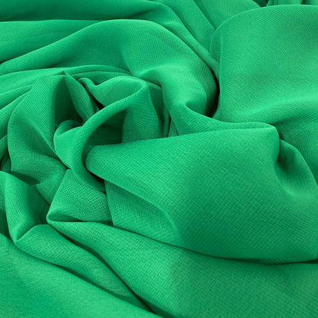 1 Yard Rose Powder Chiffon Fabric 60" Wide Lightweight Sheer Material 100% Polyester Bridal & Formal Wear