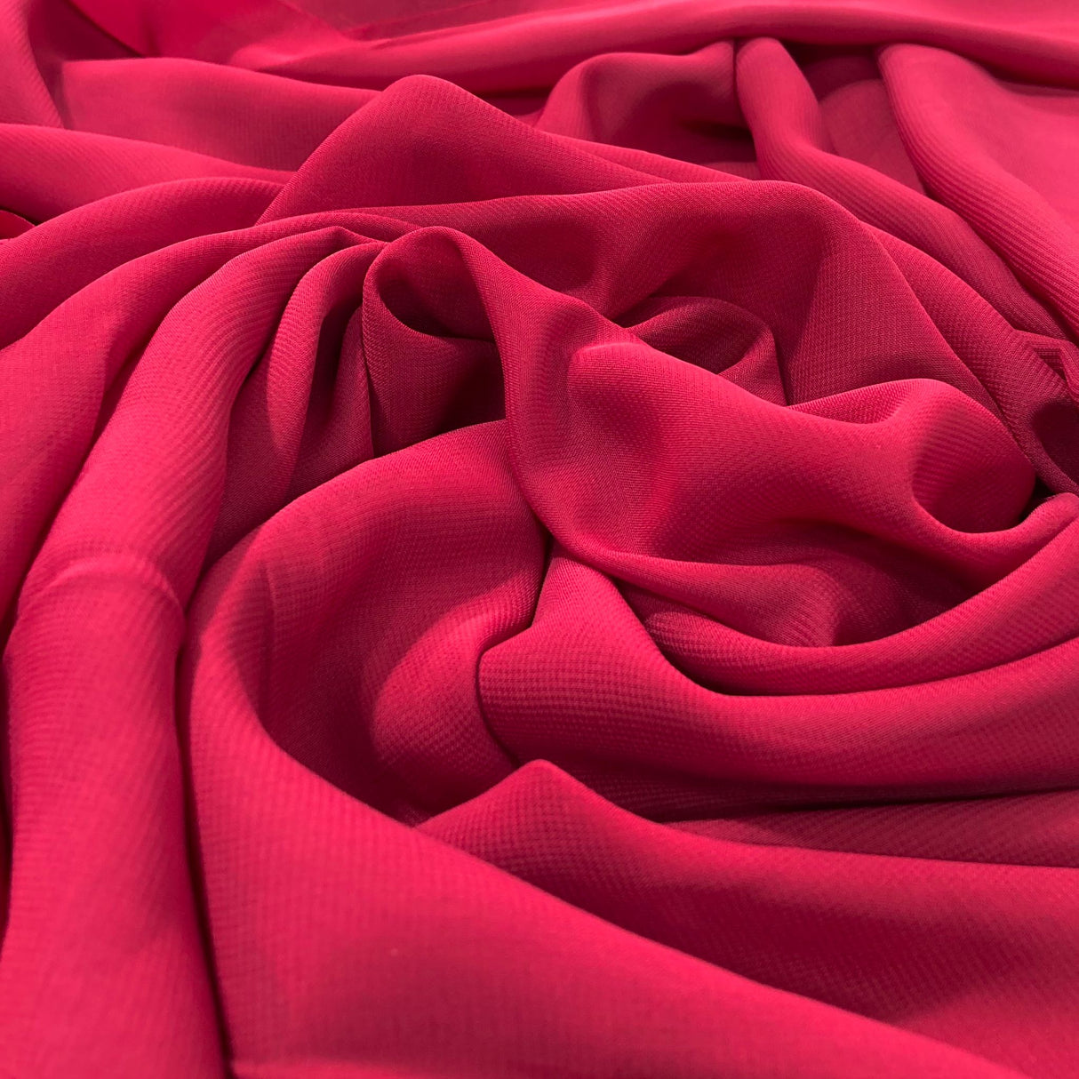 Chiffon Polyester Fabric - Solid, 60" Width (1 Yard)