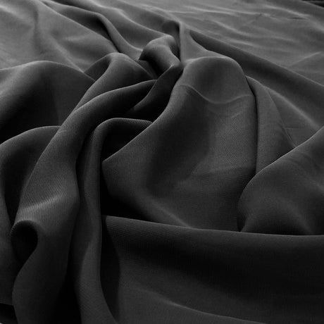 1 Yard Rose Powder Chiffon Fabric 60" Wide Lightweight Sheer Material 100% Polyester Bridal & Formal Wear