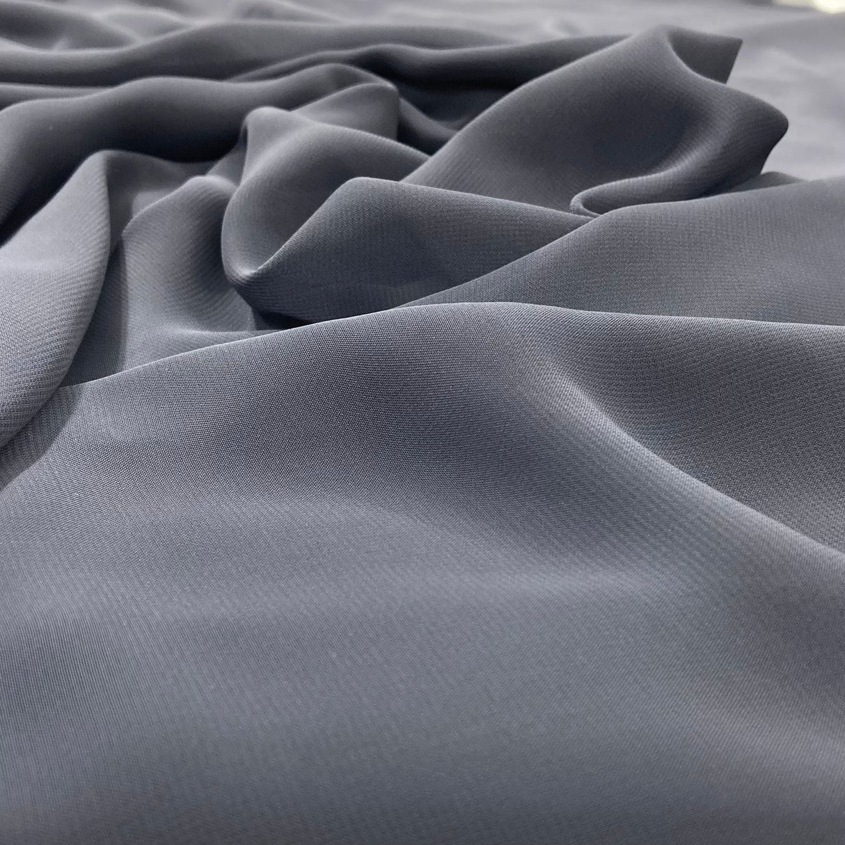 1 Yard Rose Powder Chiffon Fabric 60" Wide Lightweight Sheer Material 100% Polyester Bridal & Formal Wear
