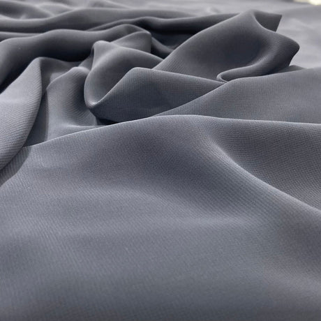 1 Yard Rose Powder Chiffon Fabric 60" Wide Lightweight Sheer Material 100% Polyester Bridal & Formal Wear
