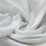 Chiffon Polyester Fabric - Solid, 60" Width (1 Yard)
