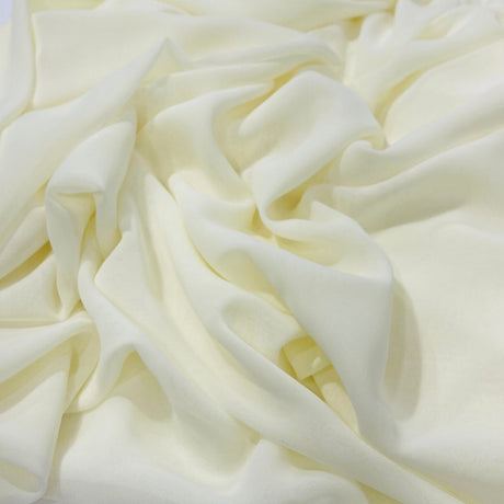 1 Yard Chiffon Fabric in Rose Powder 60" Wide, Sheer Lightweight Polyester for Dresses & Formal Wear