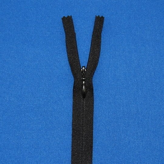 Invisible Zippers Fabric - White, Gold, Pink, Red, Peach, Burgundy, Hunter, Aqua, Turquoise, Lilac, Navy, Olive, Brown, Chocolate, Ivory, Beige, Rail Grey, Grey Fox, Black, Mahogany, Teal, Eggplant, Midnight, 14" - 18"